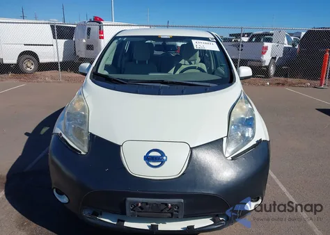 2011 Nissan Leaf Sv z USA, uszkodzony, nr VIN JN1AZ0CP0BT007196